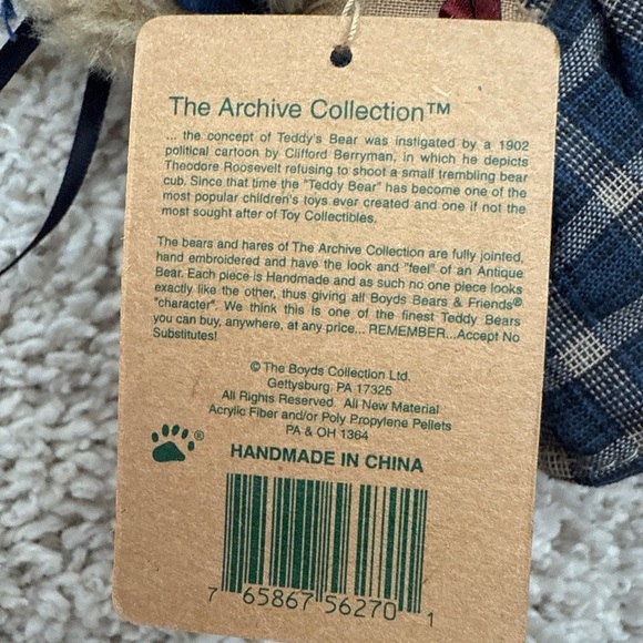 BOYDS BEARS “Cappuccino Frenzy” 20th Anniversary - Picture 5 of 5